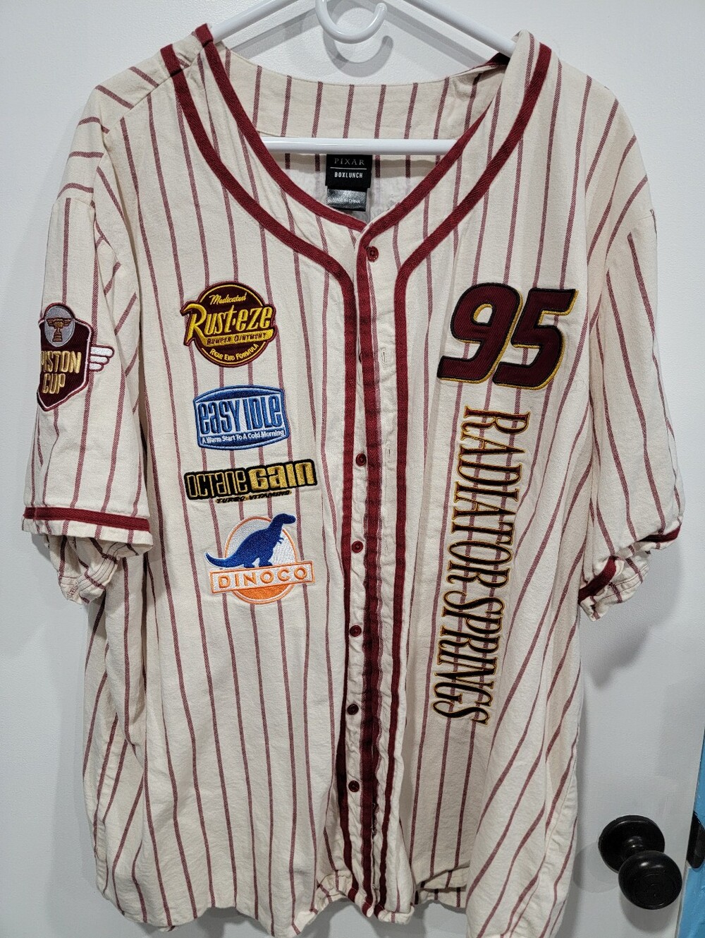 PIXAR Cars Stripe Baseball Jersey - BoxLunch Exclusive